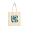 In My Strong Era Tote Bag | Fitness Dumbbell Kettlebell Water Bottle Design